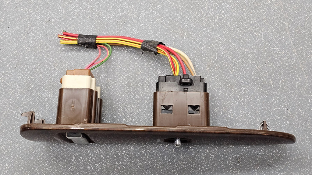 🔥98-02 Lincoln Town Car Right Passenger Window Door Lock Switch Control Wood