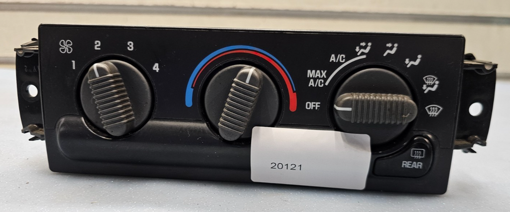 🔥98-05 Blazer Jimmy S10 Dash AC A/C Climate Temperature Heater Control Black