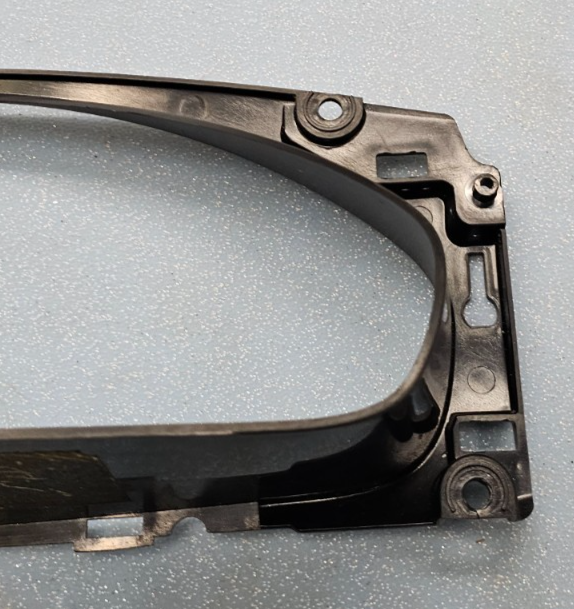 🔥02-08 Jaguar X-Type X400 Speedometer Instrument Cluster Bezel Cover Black