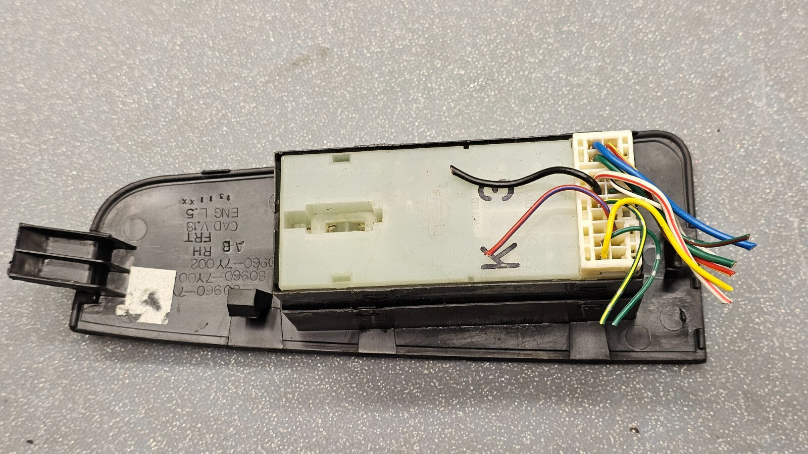 🔥04-08 Nissan Maxima Front Right Passenger [Power Door Window Switch Lock Black