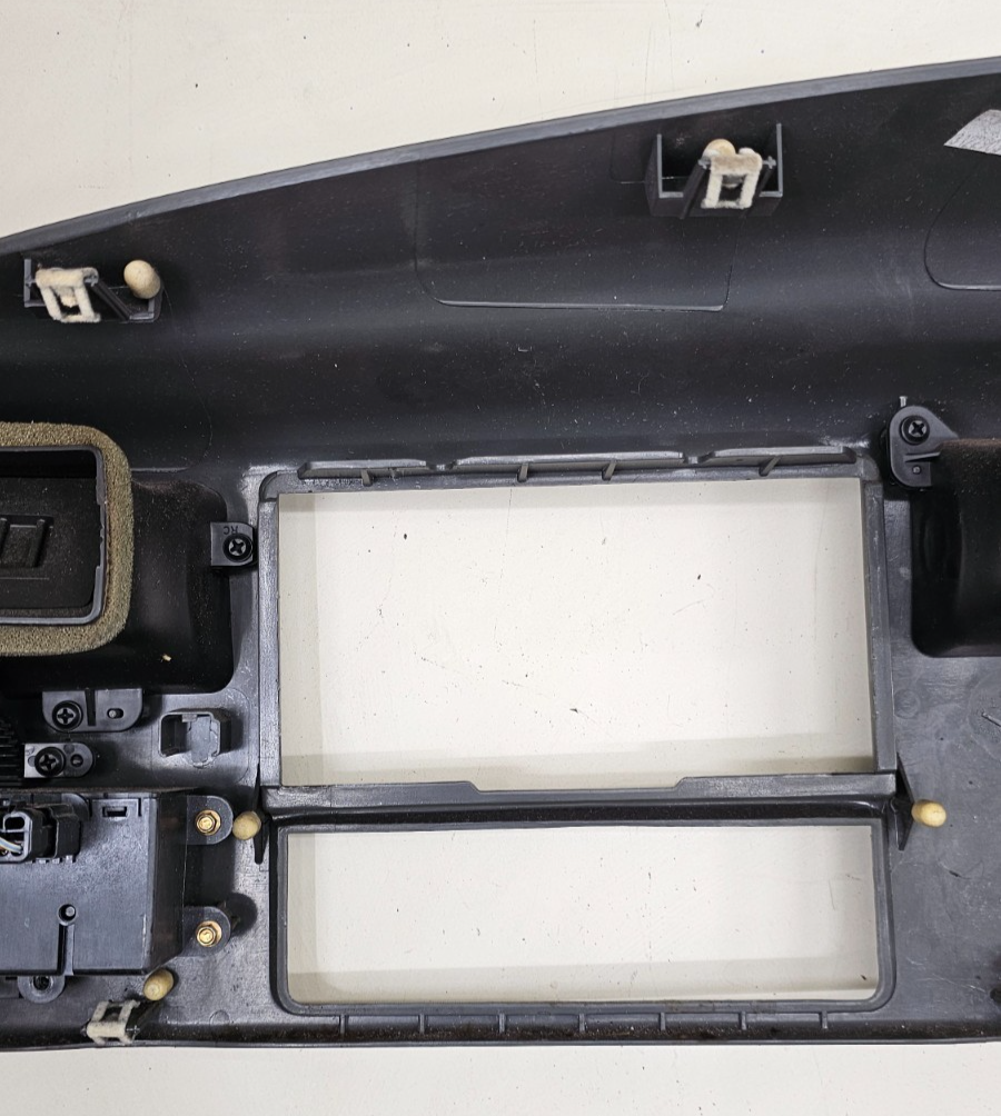 🔥99-04 Ford Excursion Dash Instrument Cluster Speedometer Bezel Panel Black C22
