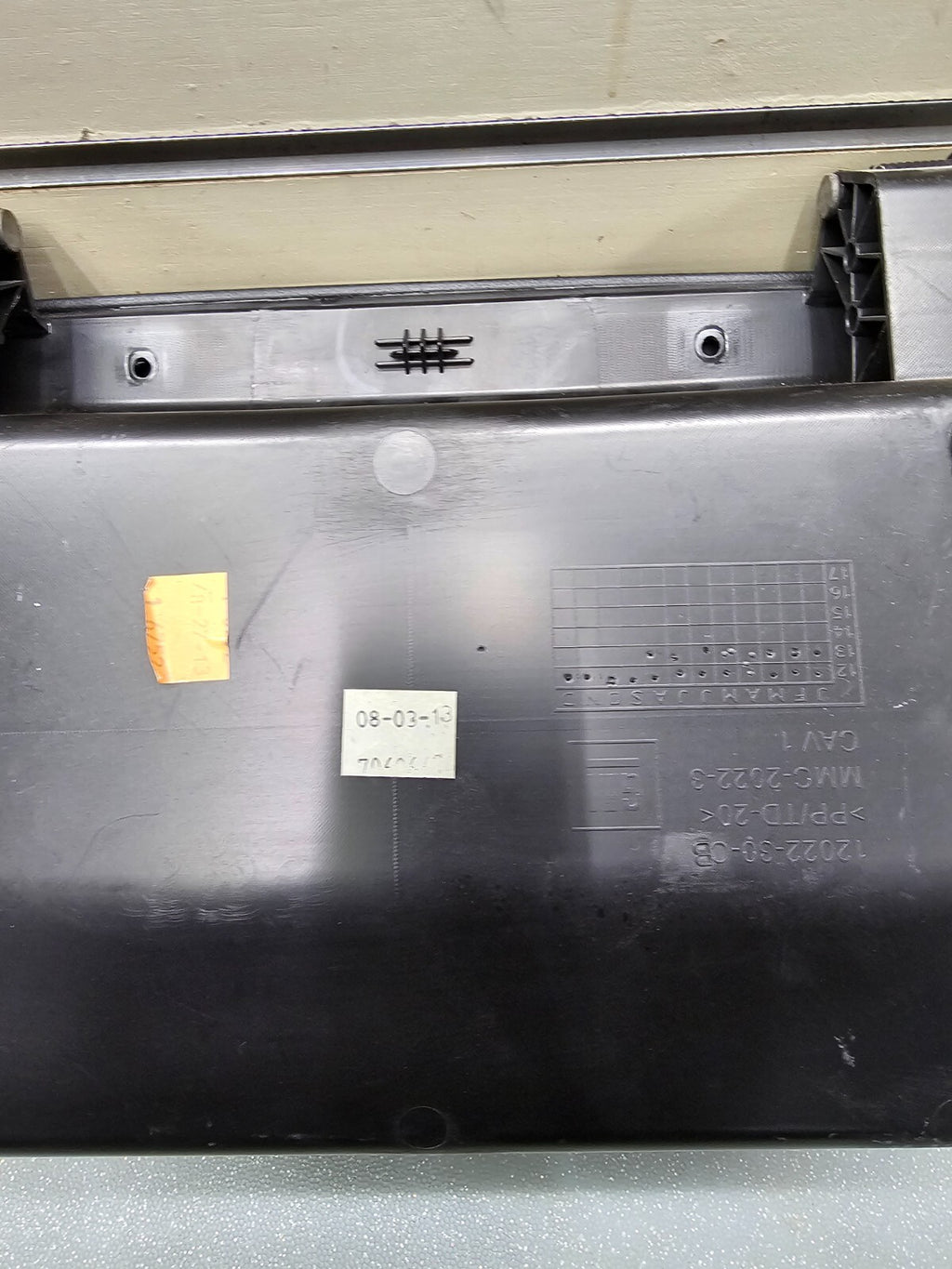 🔥2014-2019 Silverado Sierra Upper Glove Box Glovebox Dash Insert Storage BLACK