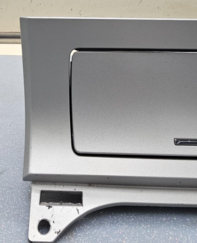🔥07-10 Lincoln MKX Interior Dash Storage Compartment Assembly Bezel Silver