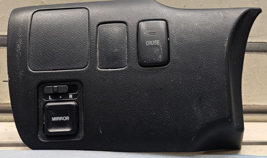🔥99-04 HONDA ODYSSEY POWER MIRROR SLIDING DOOR SWITCH DASH PANEL BEZEL BLACK