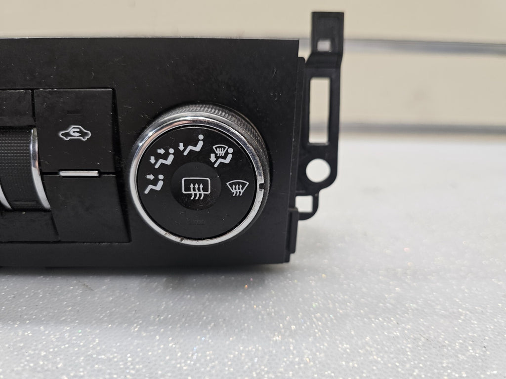 07-09 SILVERADO SIERRA DASH HEATER CLIMATE TEMPERATURE CONTROL UNIT CONDITIONER