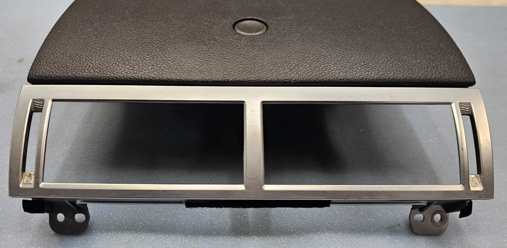🔥06-09 Ford Fusion Center Dash Storage Cubby Trim Panel Assembly Black/Silver