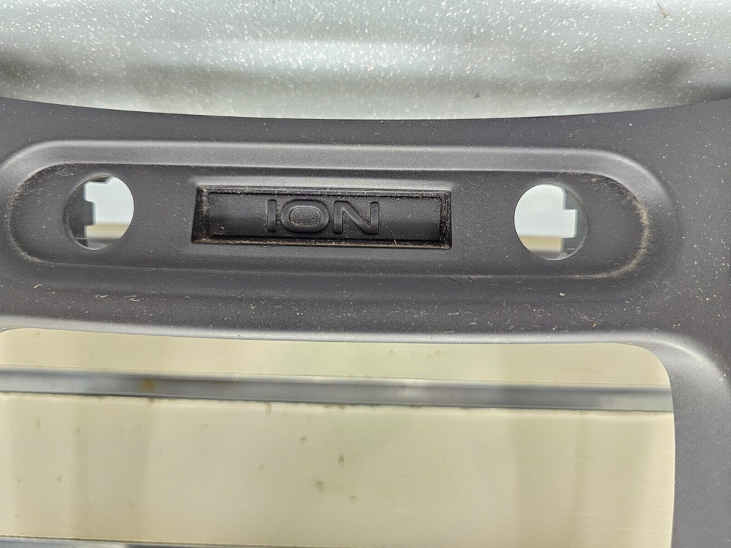 🔥03-07 Saturn Ion Dash Radio AC Climate Control Bezel Assembly Trim Panel BLACK