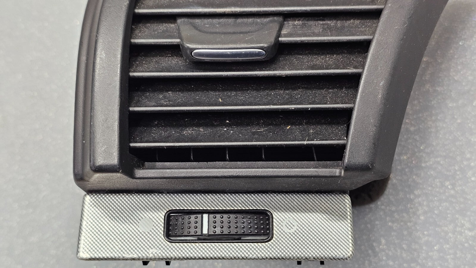 🔥04-08 Acura TL Left Driver Master Dash AC A/C Air Vent Heater Panel Black