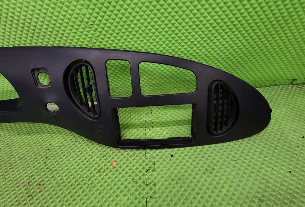 🔥97-03 Ford E-150 Econoline Dash Gauge Cluster Bezel Climate Radio Trim Black