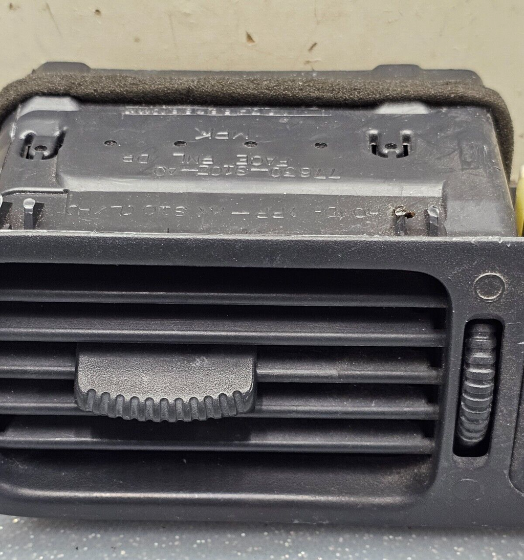 🔥97-01 Honda CR-V Center Dash Left Driver AC Heater Air Vent Conditioner Black