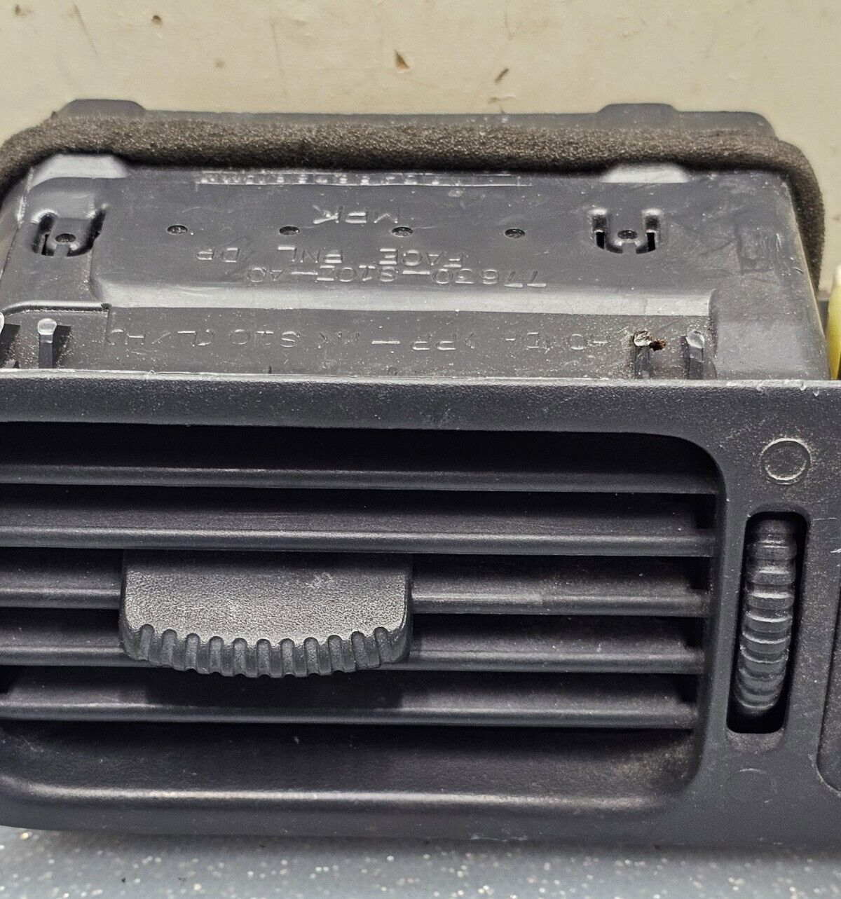 🔥97-01 Honda CR-V Center Dash Left Driver AC Heater Air Vent Conditioner Black