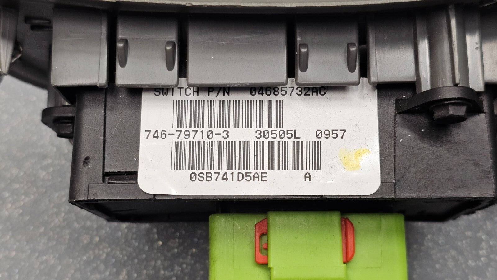 🔥04-07 CARAVAN TOWN COUNTRY DRIVER MASTER DOOR LOCK WINDOW CONTROL SWITCH GRAY