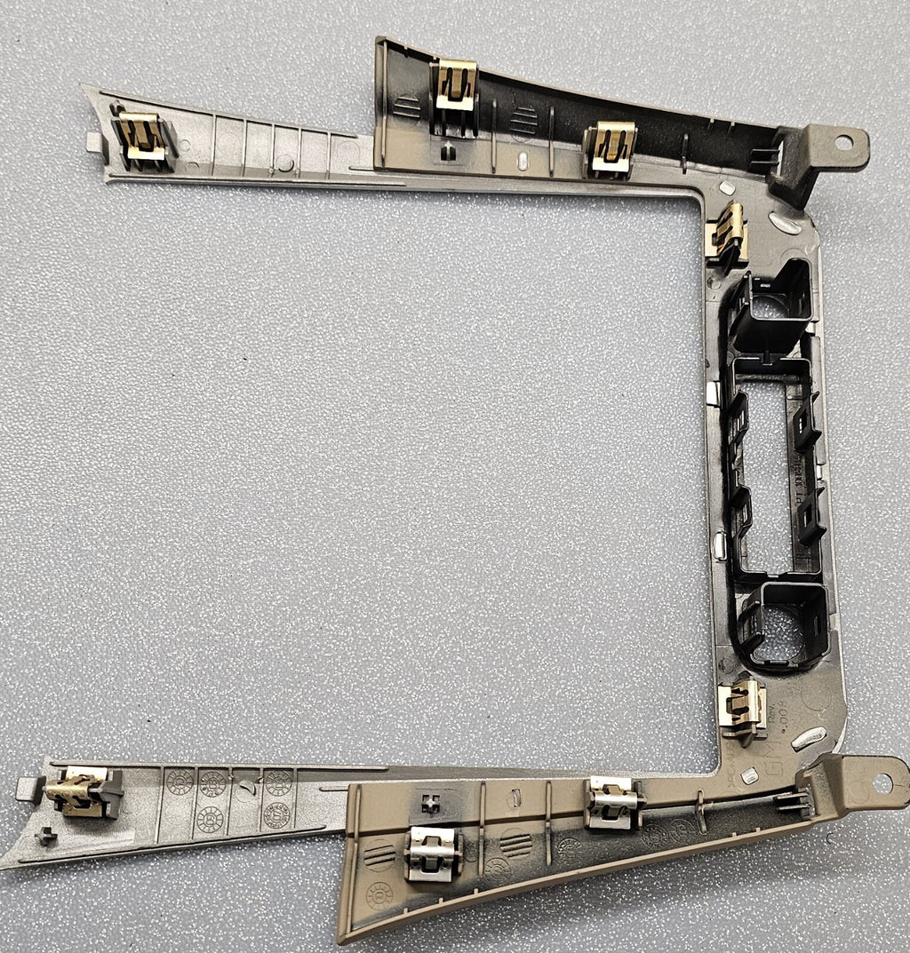 🔥08-12 Chevy MALIBU Center Dash Radio Bezel Panel OFF Signal Trim Tan SILVER B8