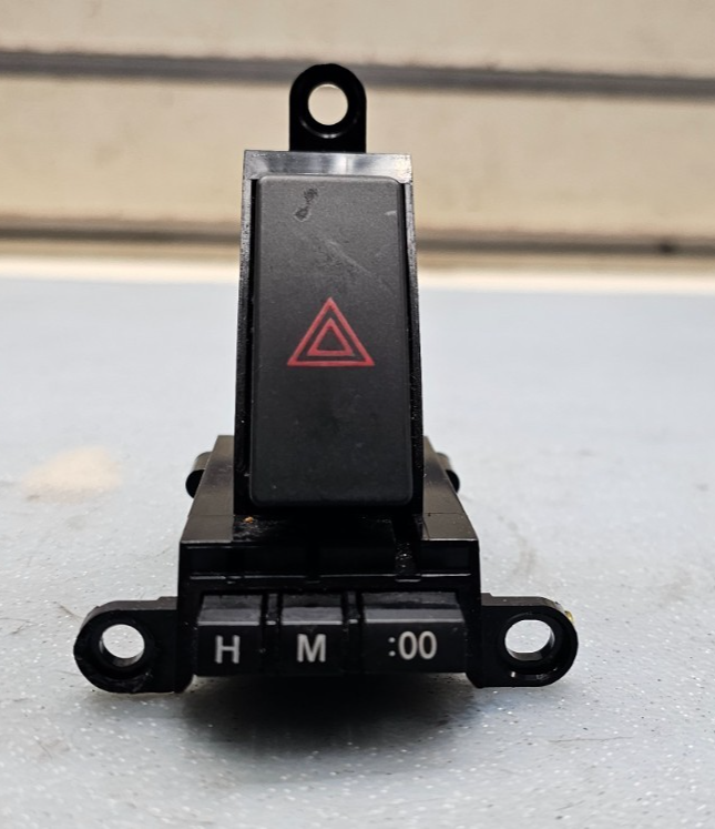 🔥10-15 Mazda3 Mazda5 Hazard Switch Emergency Flasher Light Assembly Black OEM