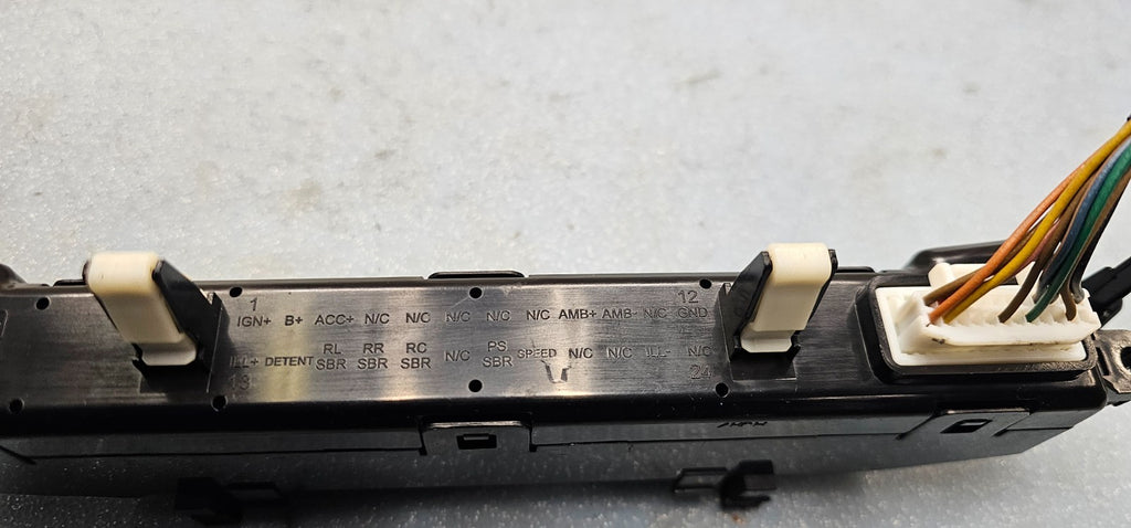 🔥2014-2015 HYUNDAI ELANTRA SEDAN DASH DIGITAL CLOCK OEM BLACK