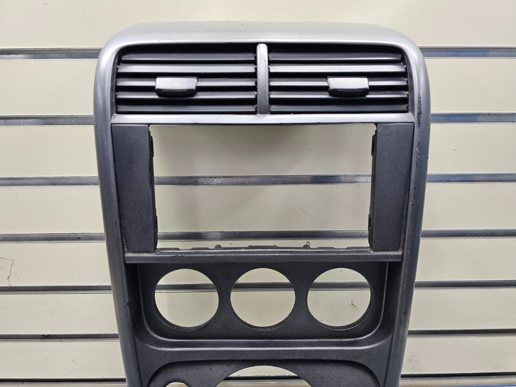 🔥03-06 Honda Element Center Dash Radio Surround Bezel Trim Panel Climate Black