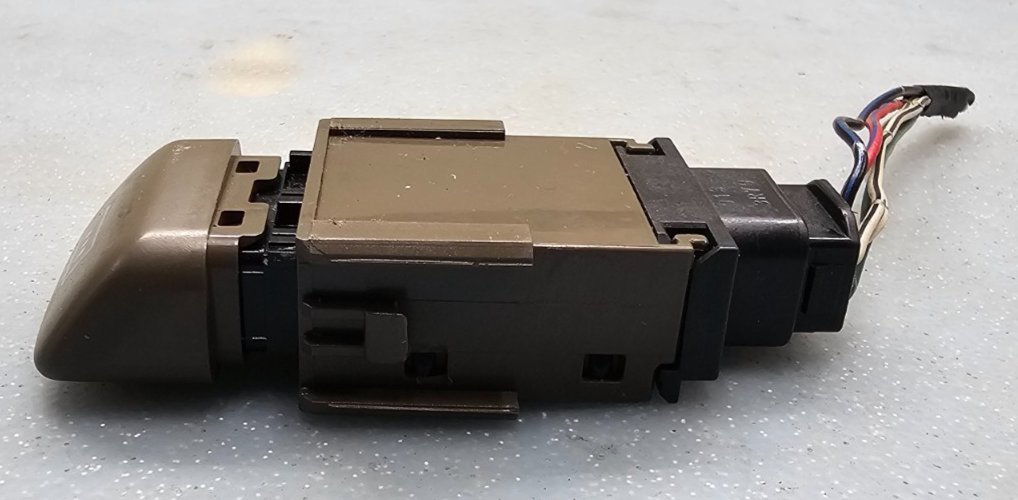 🔥98-02 COROLLA 05-10 AVALON HAZARD EMERGENCY LIGHT SWITCH DRIVER ASSEMBLY TAN