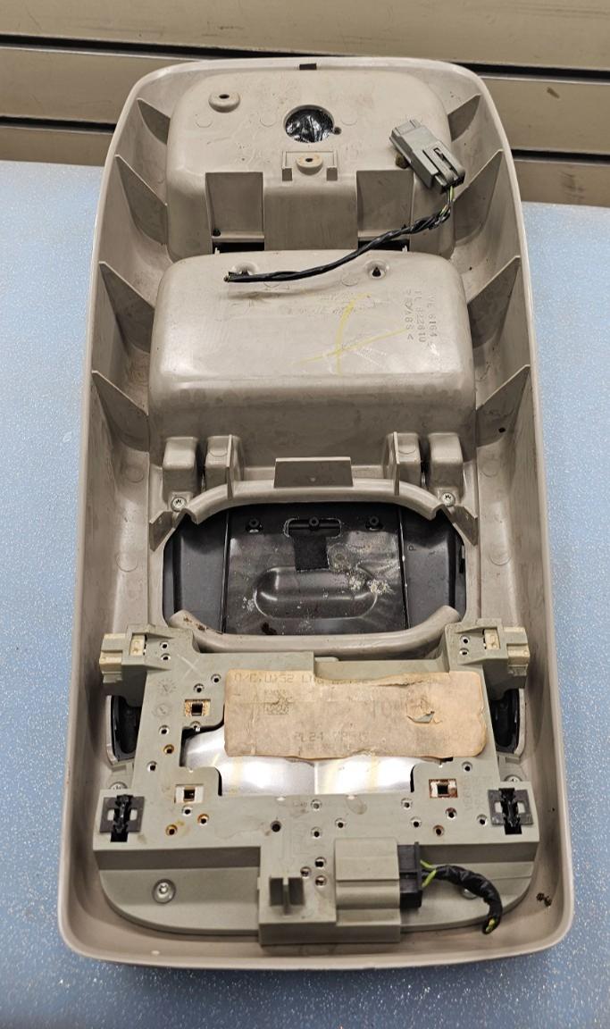 🔥2006-2010 Ford Explorer Overhead Roof Console Dome Light TAN OEM