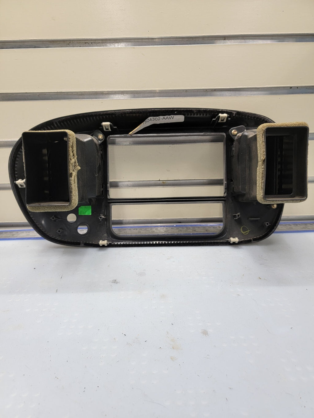 🔥97-03 Ford F150 Center Dash Radio Climate Trim BEZEL Panel AIRBG Line GRAY