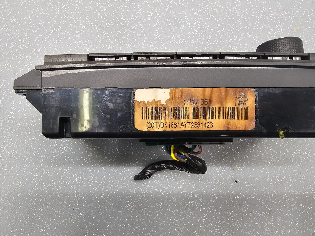 🔥09-17 Traverse Enclave Tahoe Yukon Rear AC Climate Temperature Heater Control
