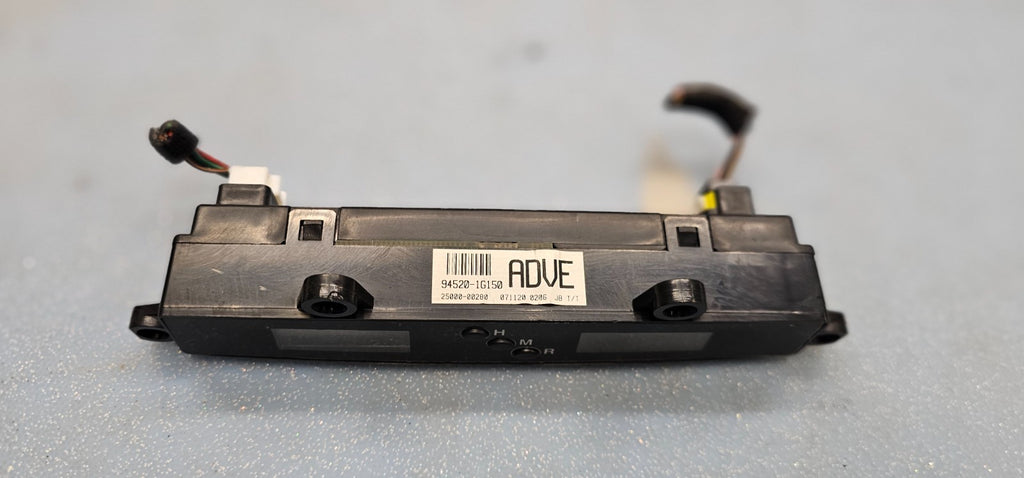 🔥05-11 Kia Rio Dash Clock Analog Digital Display Screen Assembly Black OEM