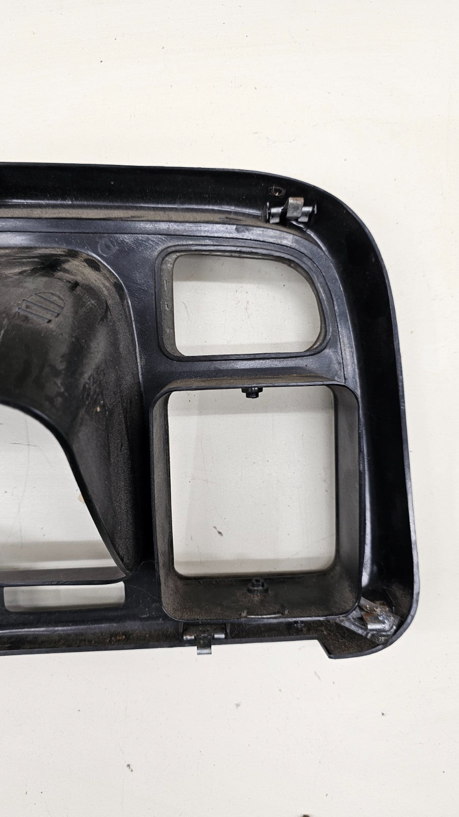 🔥94-97 Dodge Ram Dash Instrument Speedometer Cluster Bezel Panel Black/Wood