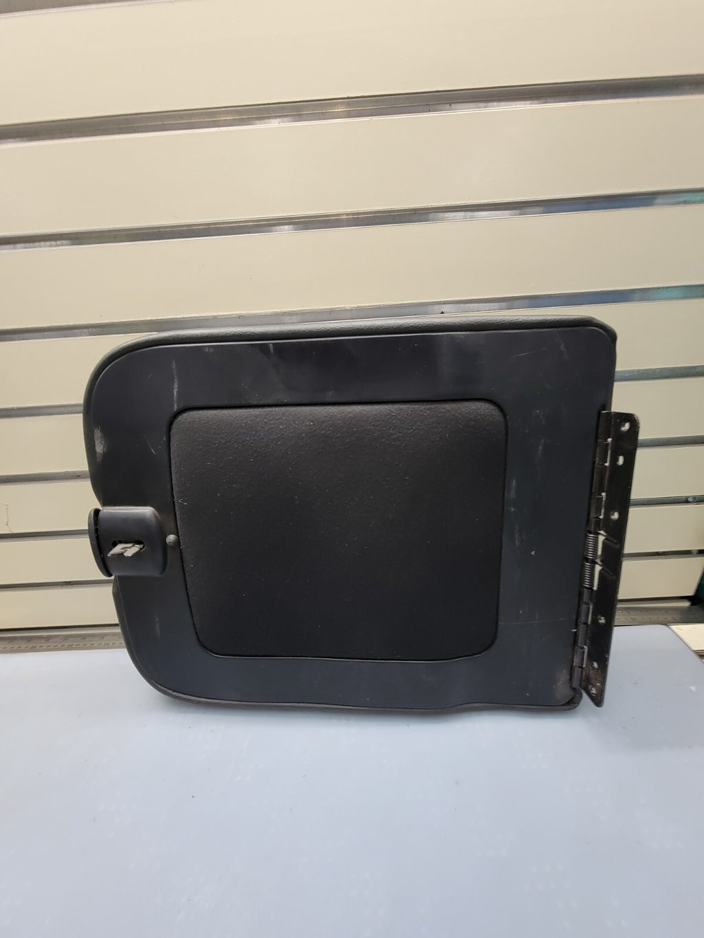 🔥2002-2008 Dodge RAM Center Console Jump Seat ARMREST Cover Lid Leather  BLACK