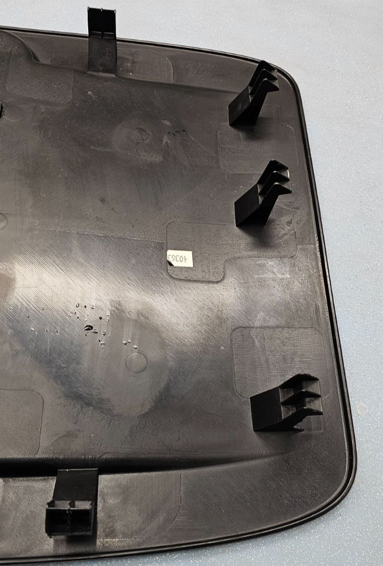 🔥11-20 Grand Caravan Chrysler Town Country Front Seat Back Panel Trim BLACK