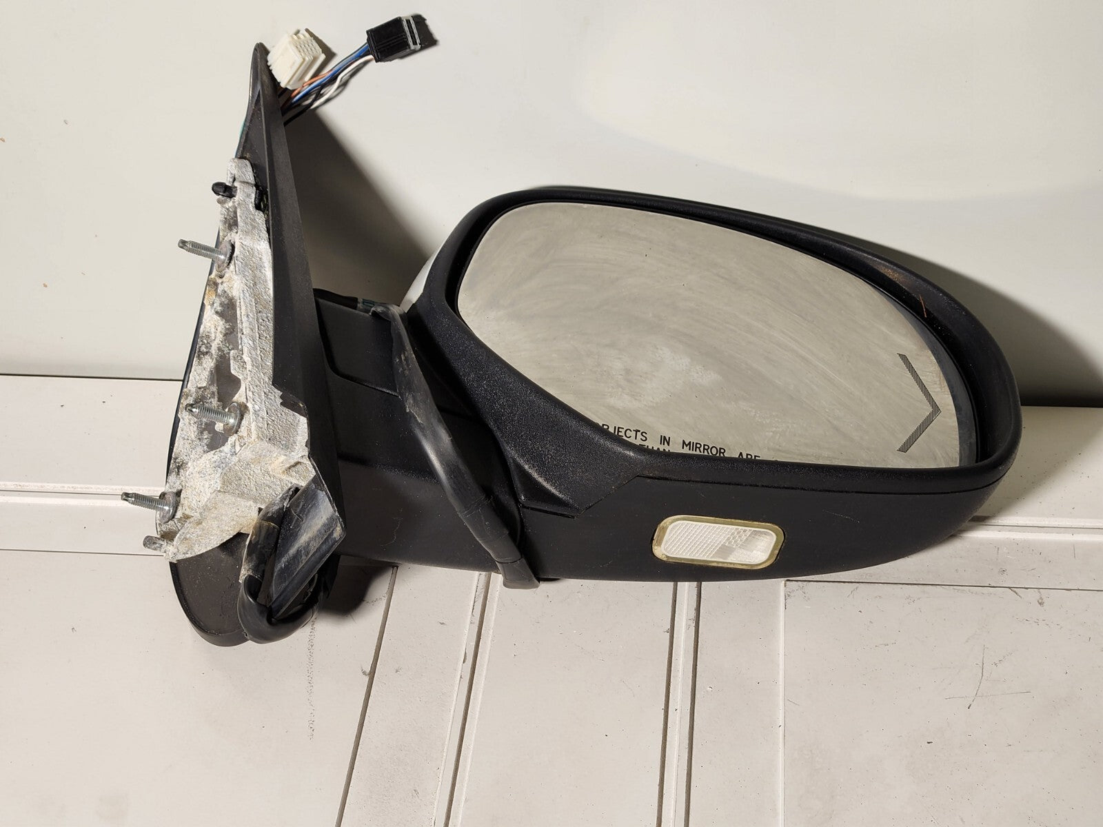 🔥07-14 TAHOE SILVERADO SIERA MIRROR AMC LEFT SIDE PASSENGER TURN Black