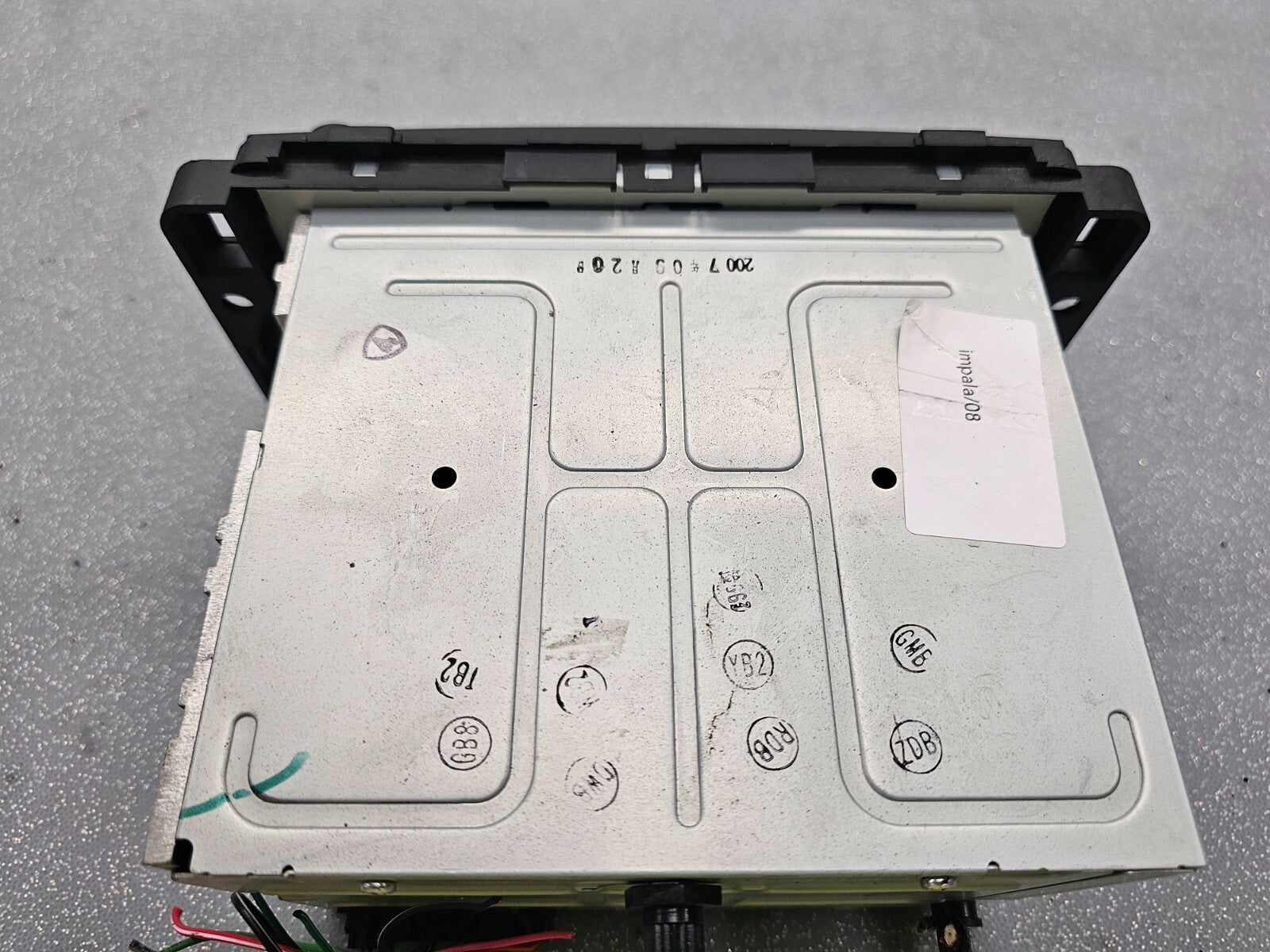 🔥06-08 Chevy Impala Monte Carlo Dash AM FM CD Aux Input Radio Stereo Receiver