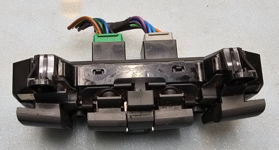 🔥07-08 Equinox Front Left Driver Master Door Window Power Switch Assembly Gray
