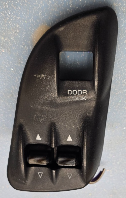 🔥98-01 Dodge RAM 1500 2500 Front Left Driver Power Window Switch BLACK WS10