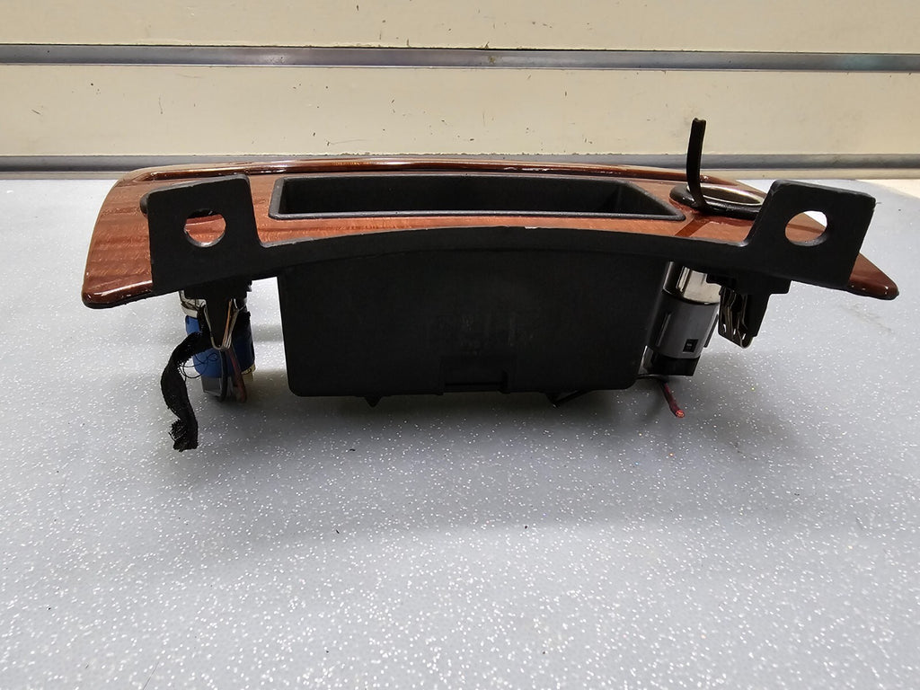 🔥05-07 JEEP GRAND CHEROKEE DASH PANEL RADIO SURROUND TRIM BEZEL WOODGRAIN OEM