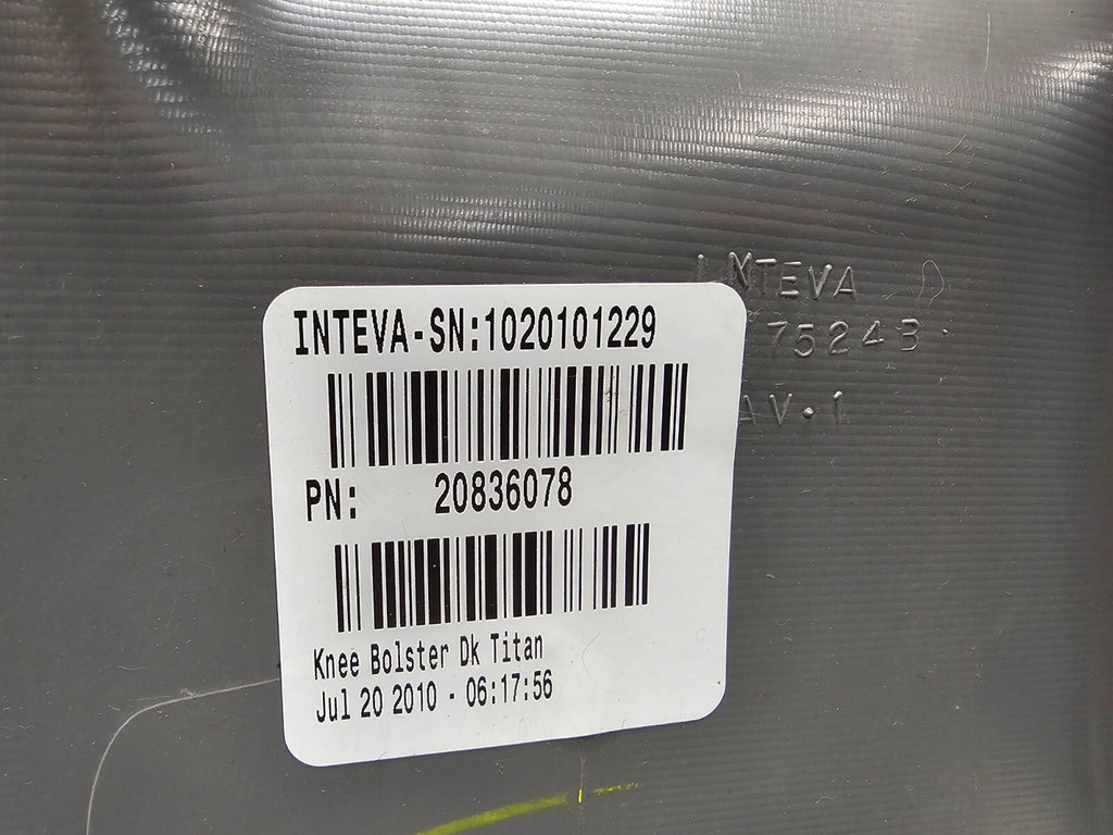 🔥09-17 Traverse Knee Bolster Trim Left Driver Front Dash Lower Cover Gray OEM