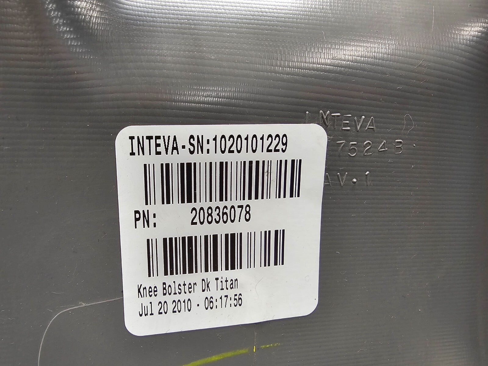 🔥09-17 Traverse Knee Bolster Trim Left Driver Front Dash Lower Cover Gray OEM
