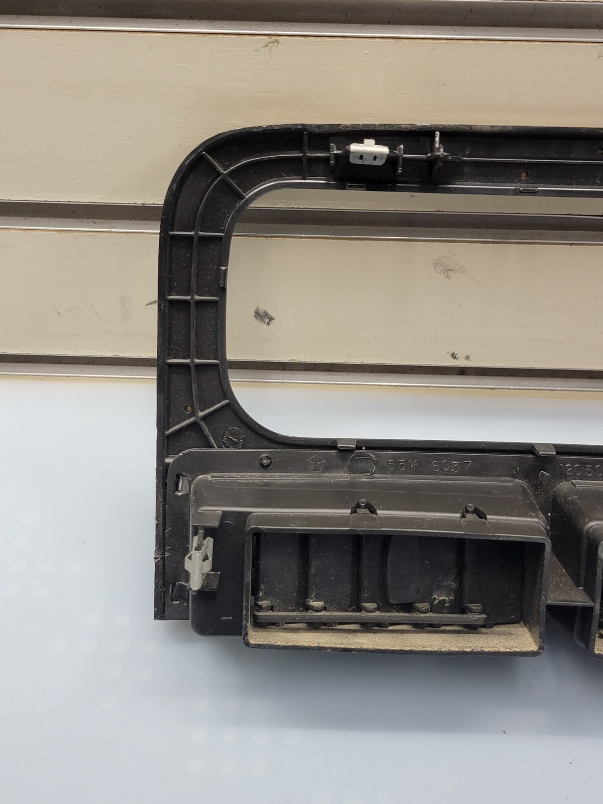 🔥99-04 Jeep Grand Cherokee Center Dash RADIO Bezel A/C Air Vent Trim woodgrain