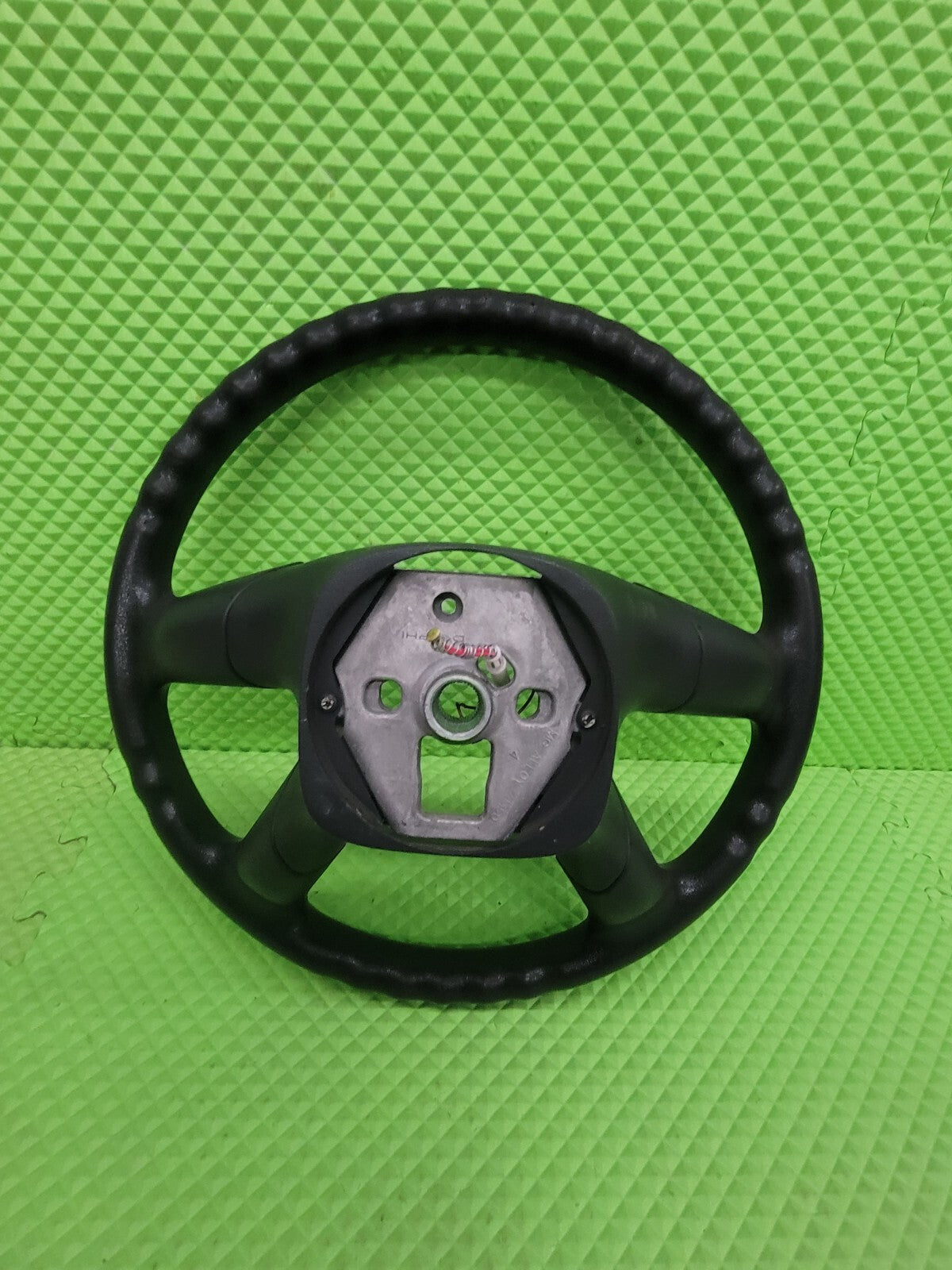 🔥03-06 SILVERADO SIERRA YUKON TAHOE SUBURBAN STEERING WHEEL LEATHER BLACK