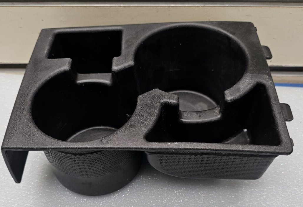 🔥08-12 CHEVROLET MALIBU CENTER CONSOLE CUP HOLDER INSERT ASSEMBLY CHROME OEM