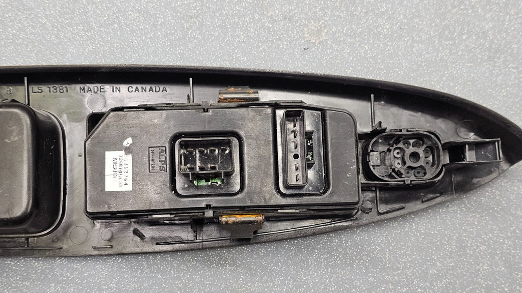 🔥05-08 LACROSSE ALLURE Left Driver Master Window Control Switch Assembly Wood