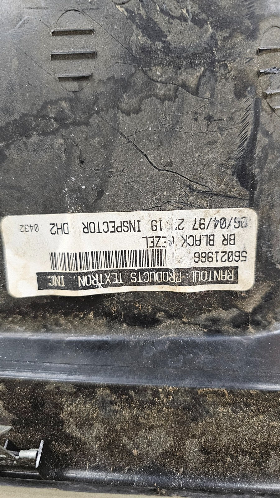 🔥94-97 Dodge Ram Dash Instrument Speedometer Cluster Trim Bezel Panel Black