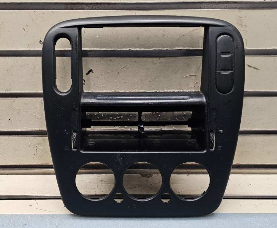 🔥02-05 FORD EXPLORER RADIO AUDIO CLIMATE TEMPERATURE CONTROL BEZEL SILVER