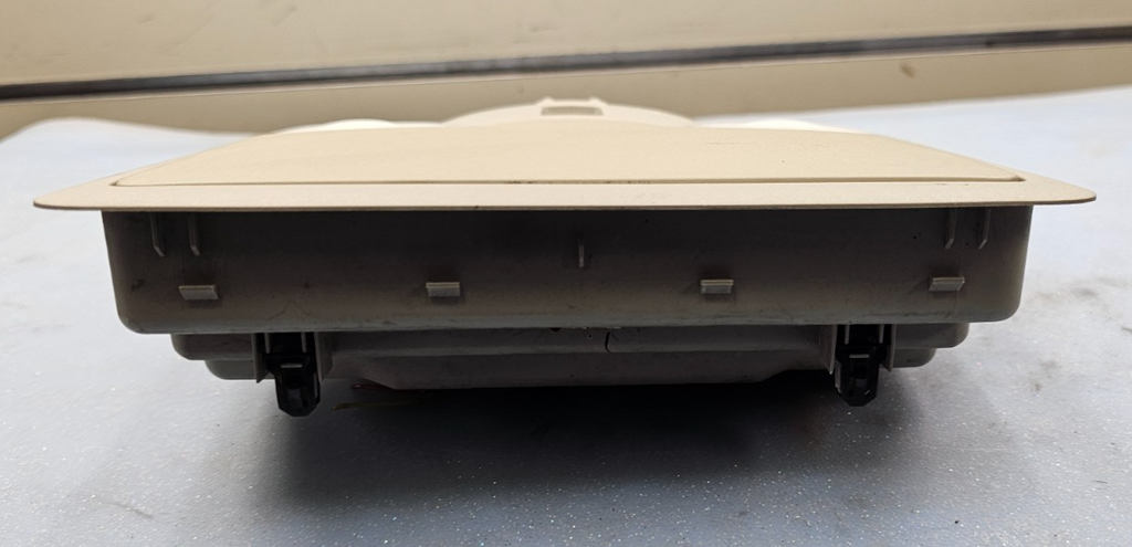 07-12 Nissan Altima Sunroof Overhead Console Dome Light Map Storage Assembly Tan