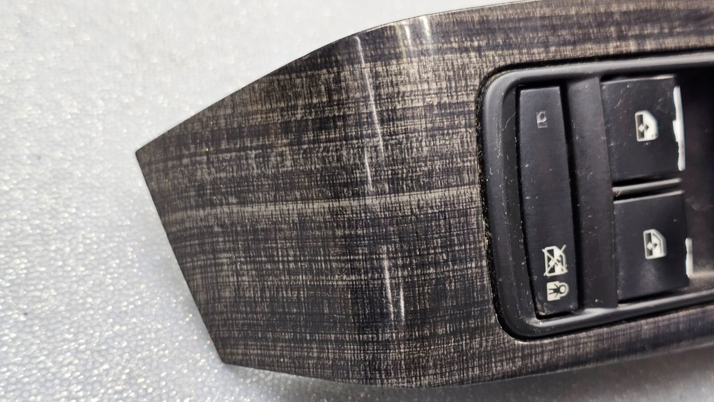 🔥11-16 Cruze Malibu Orlando Left Driver Master Power Window Switch Wood OEM