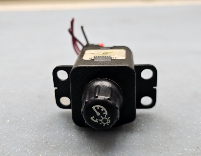 🔥04-08 GRAND PRIX DASH INSTRUMENT PANEL DIMMER LIGHT SWITCH CONTROL BLACK