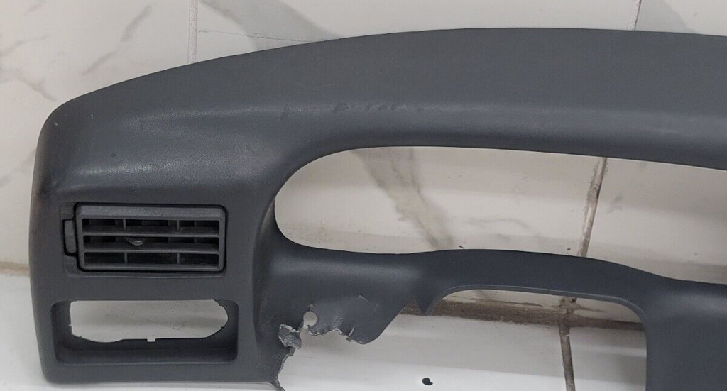 99-04 Ford F250 F350 Dash Instrument Cluster Speedometer Bezel Panel LT Gray C22