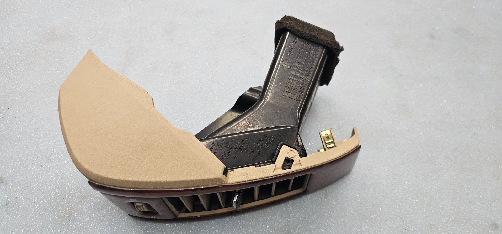 🔥03-07 NISSAN MURANO FRONT LEFT DRIVER SIDE DASH HEAT AIR VENT FILTER TRIM WOOD