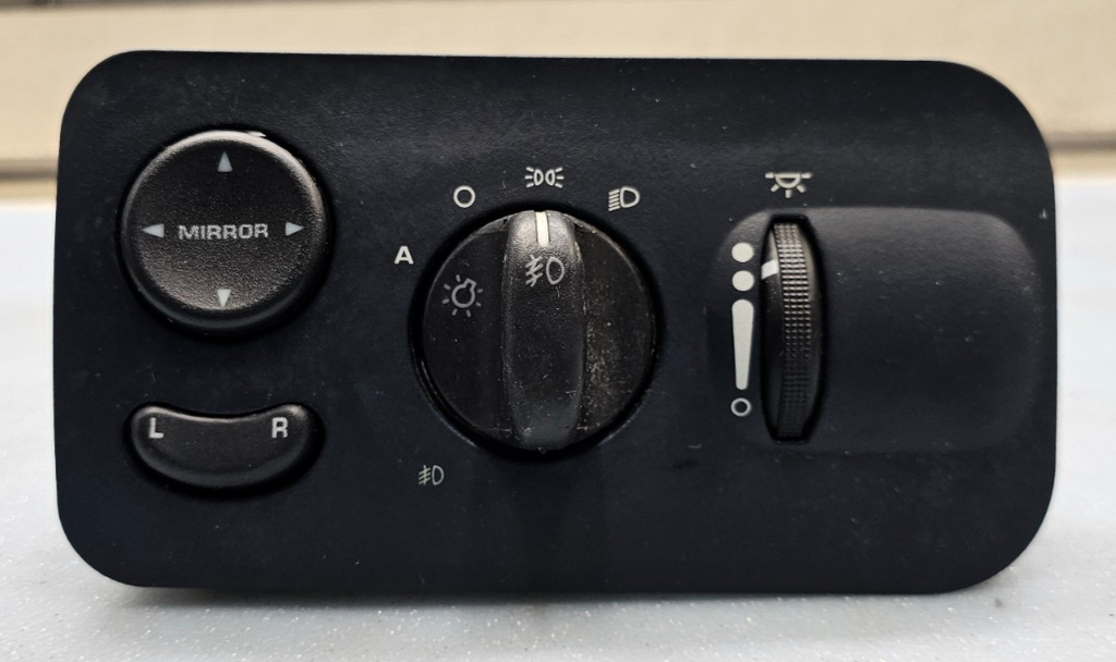 🔥01-07 Caravan Town Country Headlight Fog Light Mirror Power Control Switch OEM