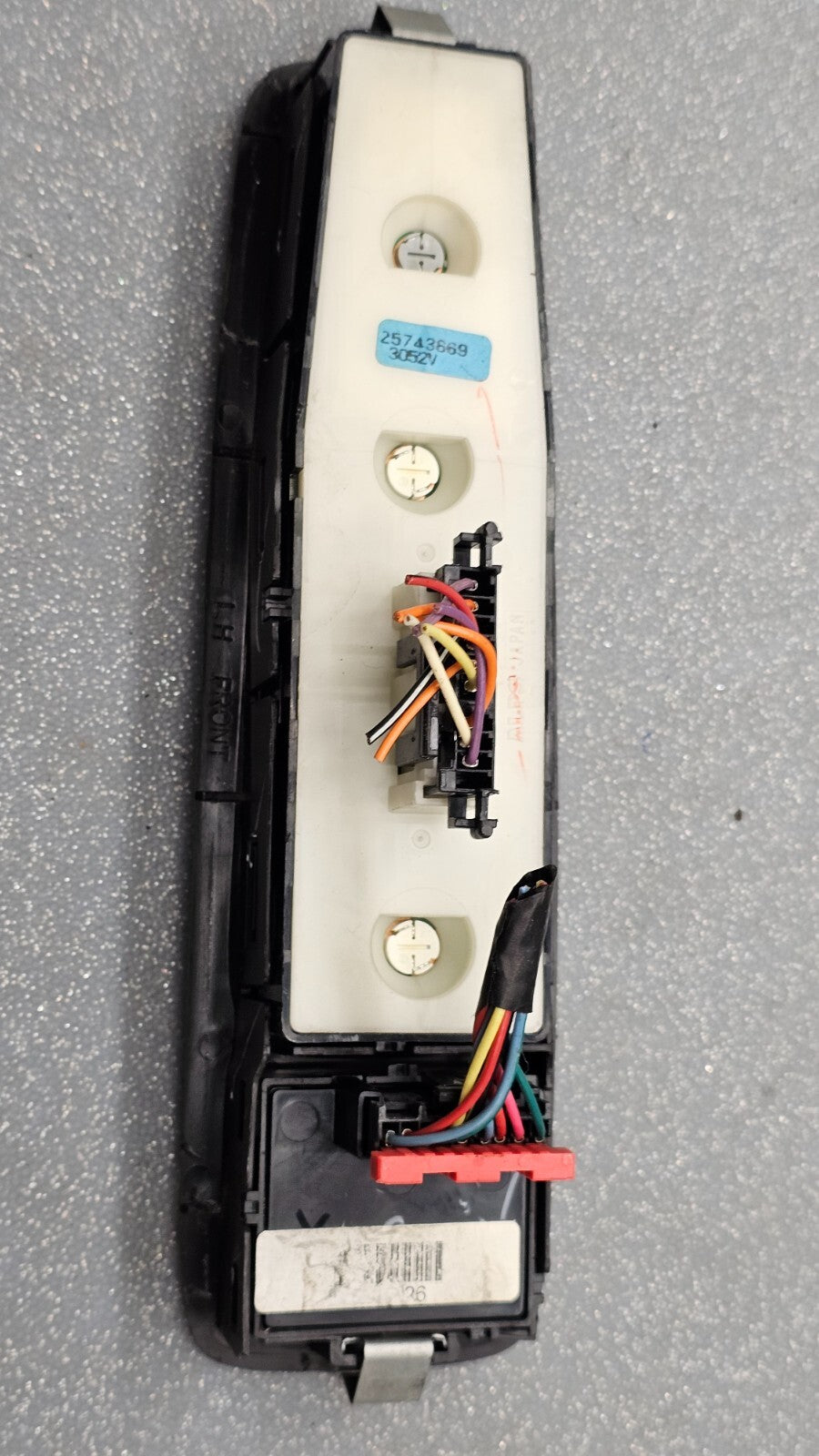 98-04 Deville Seville Left Driver Master Window Door Power Switch Assembly Black