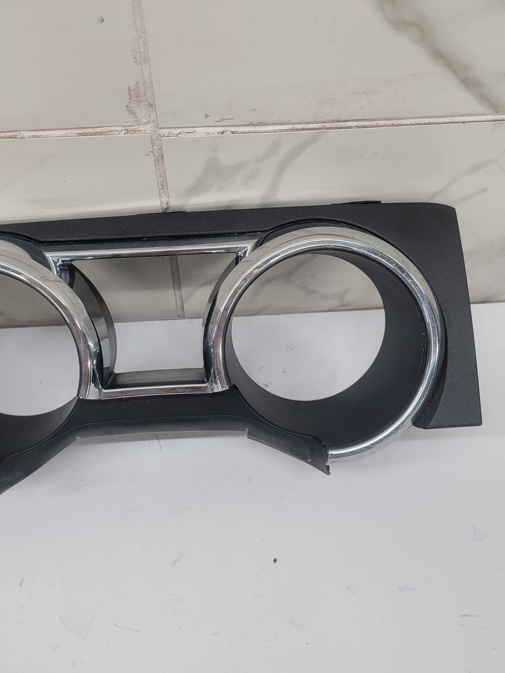 🔥05-09 Ford MUSTANG Dash CLUSTER Bezel Gauge Speedo Trim CHROME/BLACK C32