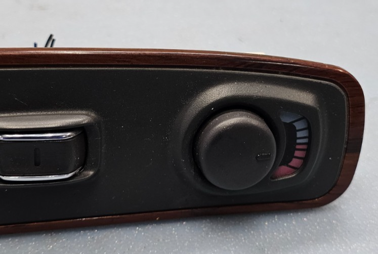 🔥97-99 CADILLAC DEVILLE FRONT RIGHT PASSENGER DOOR WINDOW SWITCH BLACK/WOOD